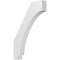 Ekena Millwork 4-in. W x 22-in. D x 34-in. H Imperial Architectural Grade PVC Knee Brace BRCP04X22X34IMP - alternate 1
